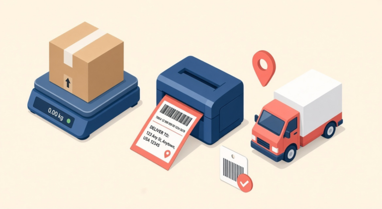 How to print shipping labels from WooCommerce
